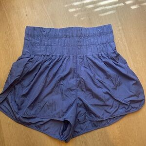 Purple Free People movement shorts